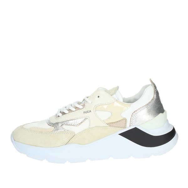 D.a.t.e. Shoes Sneakers Beige/White FUGA CAMP.144