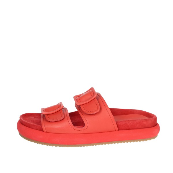 D.a.t.e. Shoes Flat Slippers Red CLOUD CAMP.166