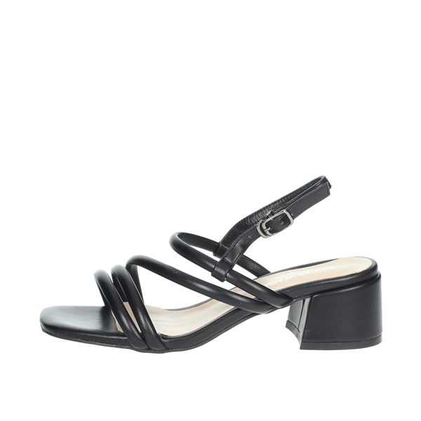 Silvian Heach Shoes Heeled Sandals Black SHS540