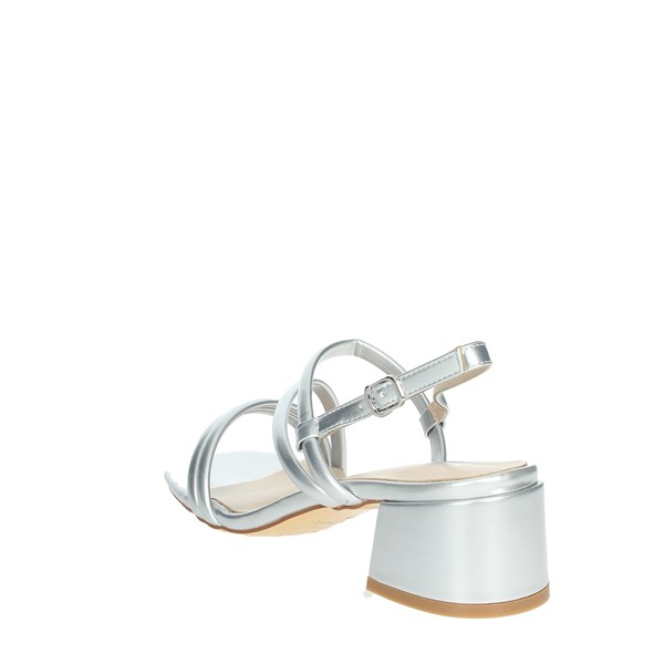 Silvian Heach Shoes Heeled Sandals Silver SHS540