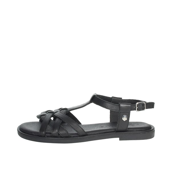 Carmela Shoes Flat Sandals Black 68264