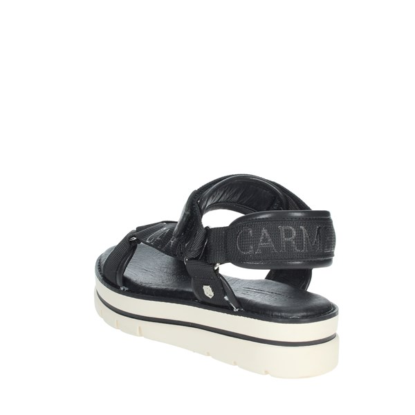 Carmela Shoes Platform Sandals Black 68483