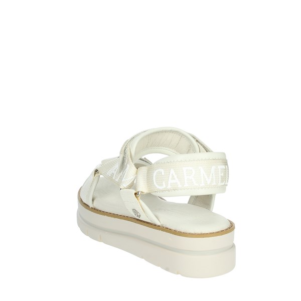 Carmela Shoes Platform Sandals Beige 68483