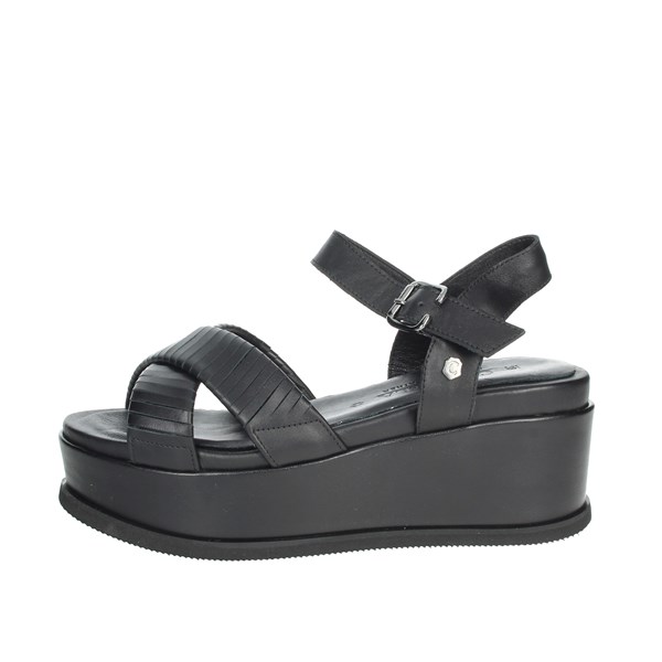 Carmela Shoes Platform Sandals Black 68551
