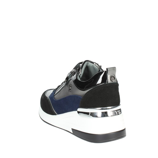 Keys Shoes Sneakers Black/Blue K-6821