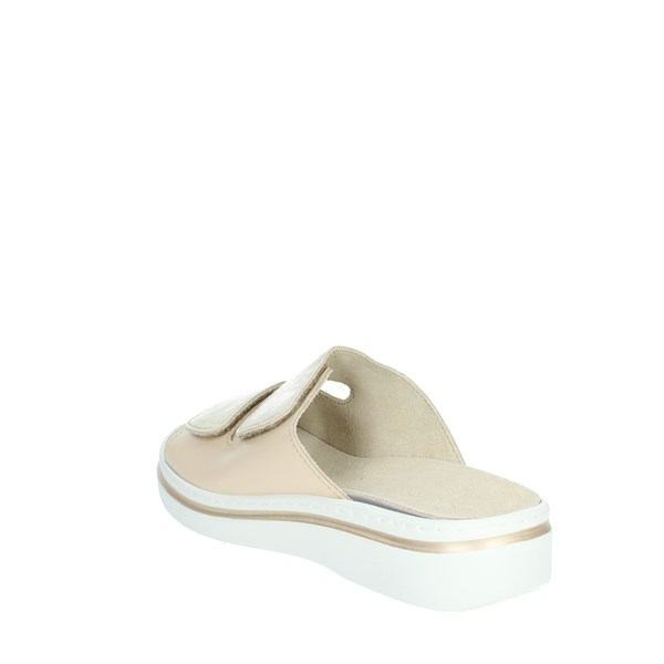 Cinzia Soft Shoes Flat Slippers Beige/gold MZ013