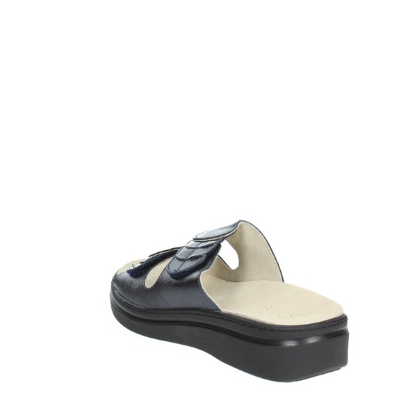 Cinzia Soft Shoes Flat Slippers Blue MZ016