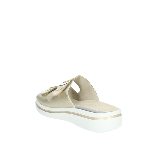 Cinzia Soft Shoes Flat Slippers Beige MZ016-S