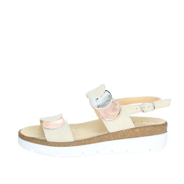 Cinzia Soft Shoes Platform Sandals Beige IO1634PNS