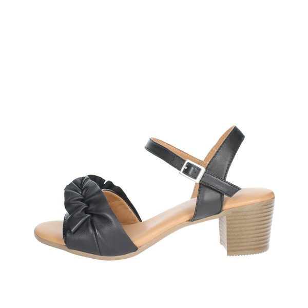 Cinzia Soft Shoes Heeled Sandals Black IV16711