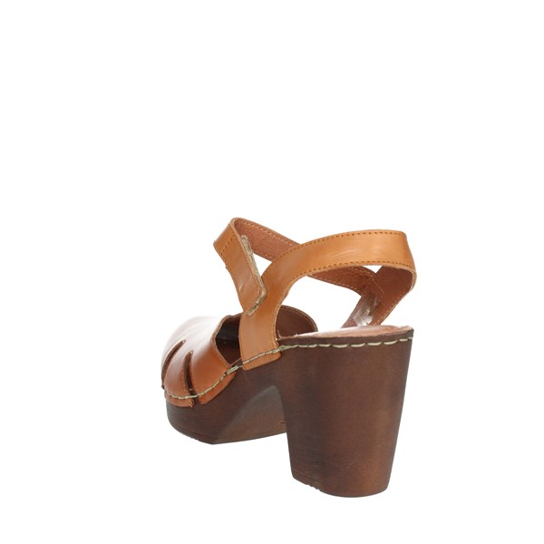 Cinzia Soft Shoes Heeled Sandals Brown leather PQ86185370
