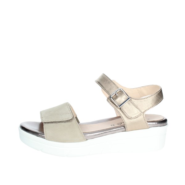 Cinzia Soft Shoes Platform Sandals dove-grey IV14615SP
