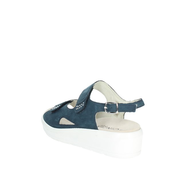 Cinzia Soft Shoes Flat Sandals Blue IV10918