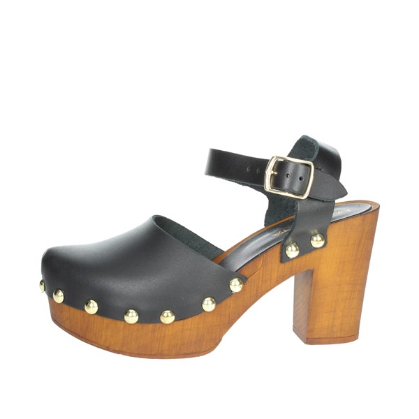 Pregunta Shoes Heeled Sandals Black ME27067