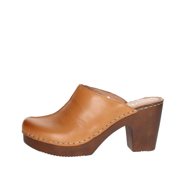 Cinzia Soft Shoes Sabot Brown leather PQ86183624