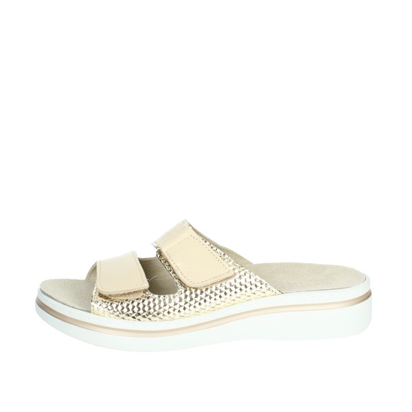 Cinzia Soft Shoes Flat Slippers Platinum  MZ108