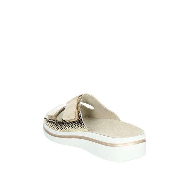 Cinzia Soft Shoes Flat Slippers Platinum  MZ108