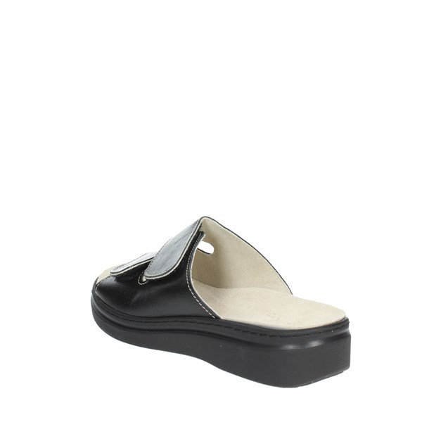 Cinzia Soft Shoes Flat Slippers Black MZ013