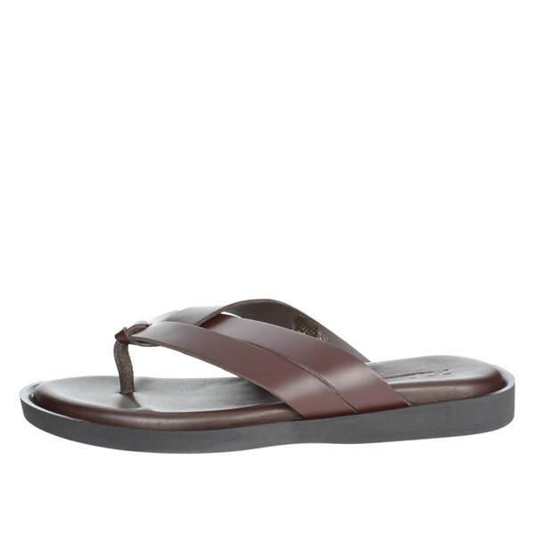 Pregunta Shoes Flip Flops Brown TBM0200