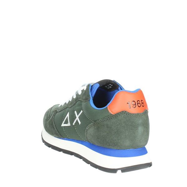 Sun68 Shoes Sneakers Dark Green Z42101