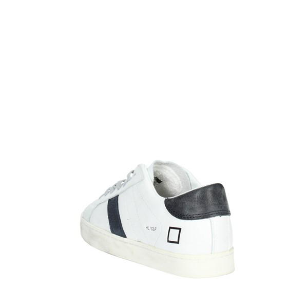 D.a.t.e. Shoes Sneakers White/Blue J351-HL-CA-WL2