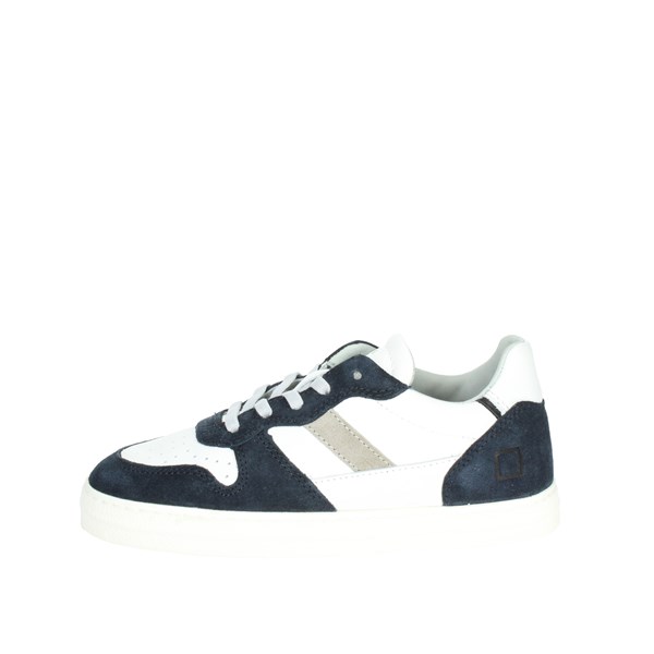 D.a.t.e. Shoes Sneakers White/Blue J351-C2-VC-WL2
