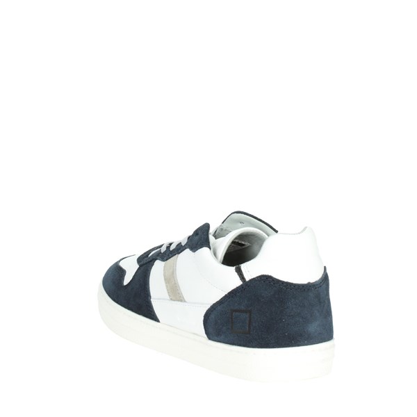 D.a.t.e. Shoes Sneakers White/Blue J351-C2-VC-WL3