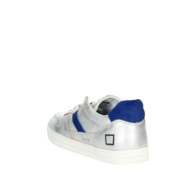 D.a.t.e. Shoes Sneakers Silver J351-C2-PO-SL3