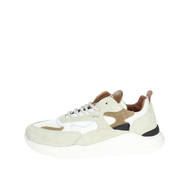 D.a.t.e. Shoes Sneakers White/beige J351-FG-HO-WH2