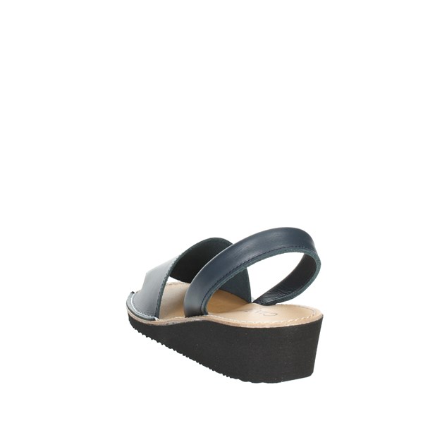 Cinzia Soft Shoes Platform Sandals Blue EG1552