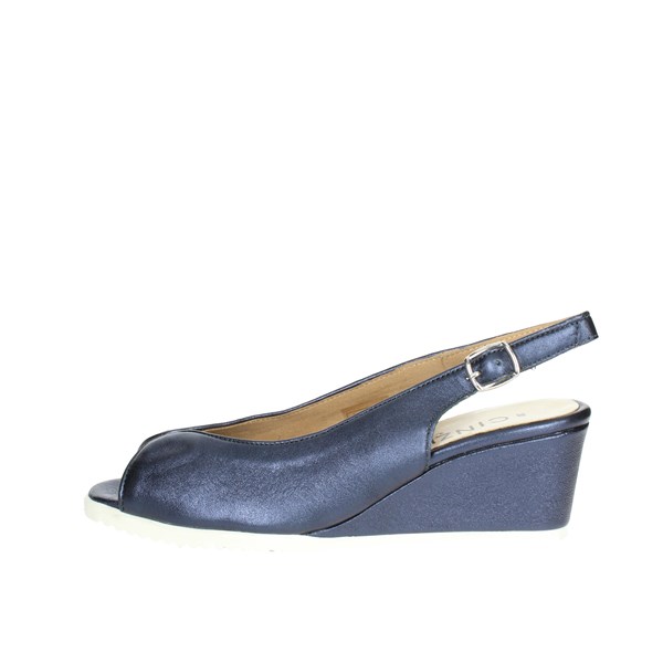 Cinzia Soft Shoes Platform Sandals Blue IV15048