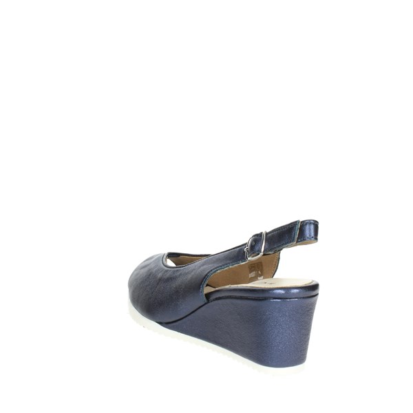 Cinzia Soft Shoes Platform Sandals Blue IV15048