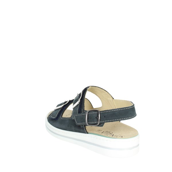Cinzia Soft Shoes Flat Sandals Blue IMR75013-CNB