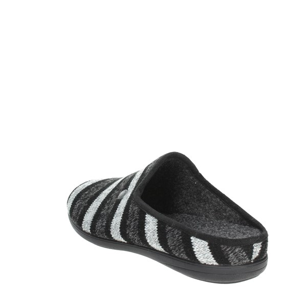 Grunland Shoes Slippers Grey/Black CI2666-B2