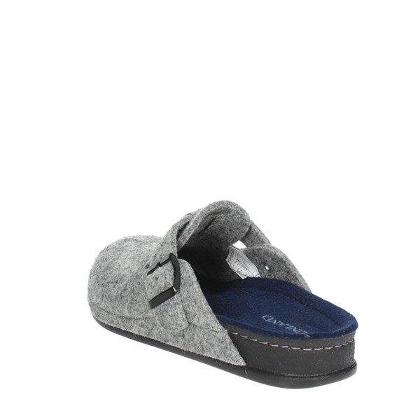 Grunland Shoes Slippers Grey/Blue CI1016-A6