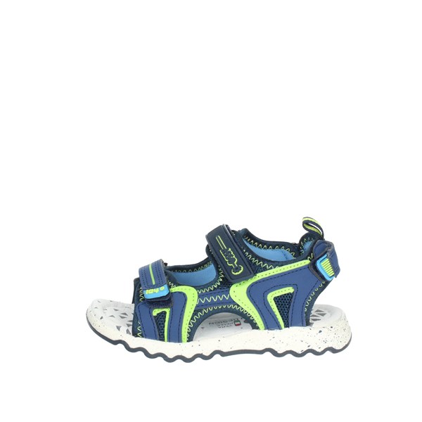 Asso Shoes Flat Sandals Blue AG-13504