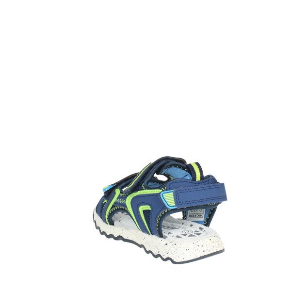 Asso Shoes Flat Sandals Blue AG-13504