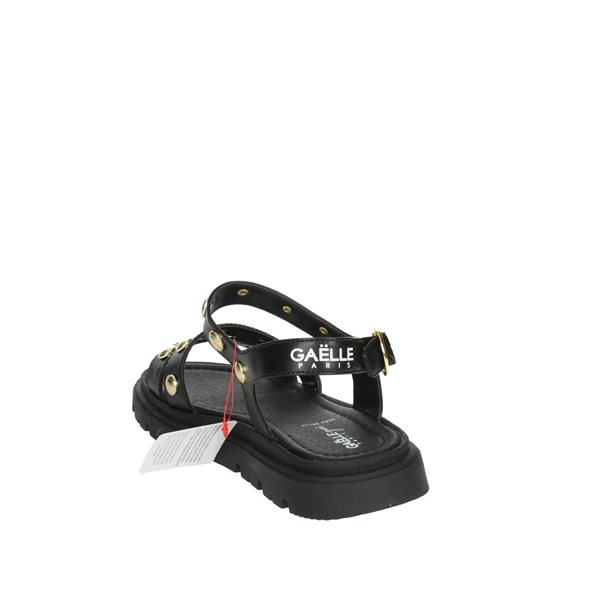 Gaelle Paris Shoes Sandal Black G-1451