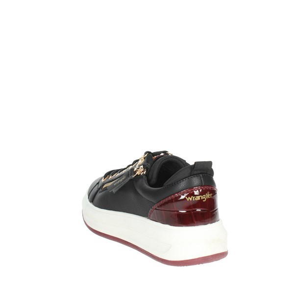 Wrangler Shoes Sneakers Black/Burgundy WL22660A
