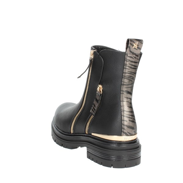 Wrangler Shoes Low Ankle Boots Black WL22614A