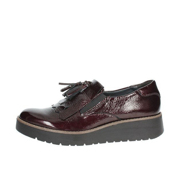 Imac Shoes Slip-on Shoes Burgundy 255250