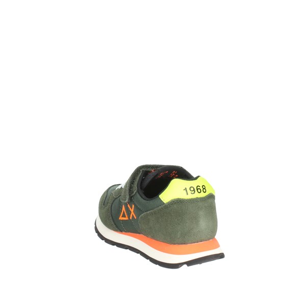 Sun68 Shoes Sneakers Dark Green Z42302K