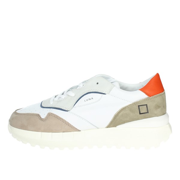 D.a.t.e. Shoes Sneakers White/beige M361-LU-LE-HS