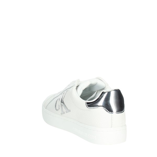 Calvin Klein Jeans Shoes Sneakers White/Silver YW0YW00775