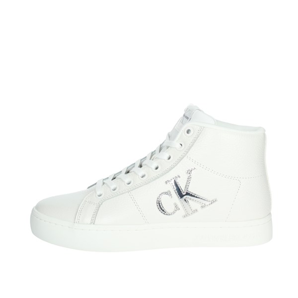 Calvin Klein Jeans Shoes Sneakers White/Silver YW0YW00777