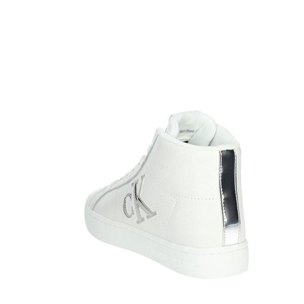 Calvin Klein Jeans Shoes Sneakers White/Silver YW0YW00777