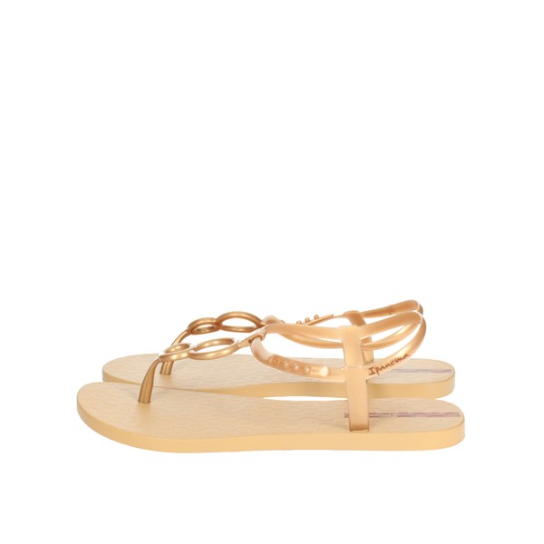 Ipanema Shoes Flat Sandals Gold 26760