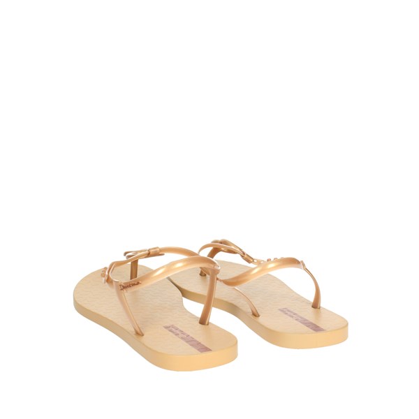 Ipanema Shoes Flat Sandals Gold 26760
