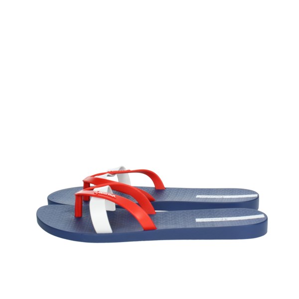 Ipanema Shoes Flip Flops Blue/Red 81805