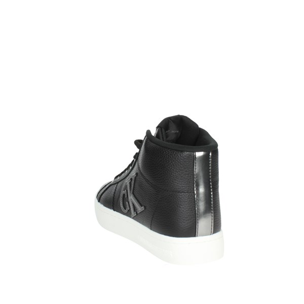 Calvin Klein Jeans Shoes Sneakers Black/Silver YW0YW00777